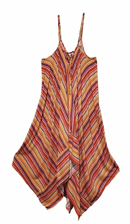 Jessica Simpson Tribal Orange Multi Cover-Up Dress