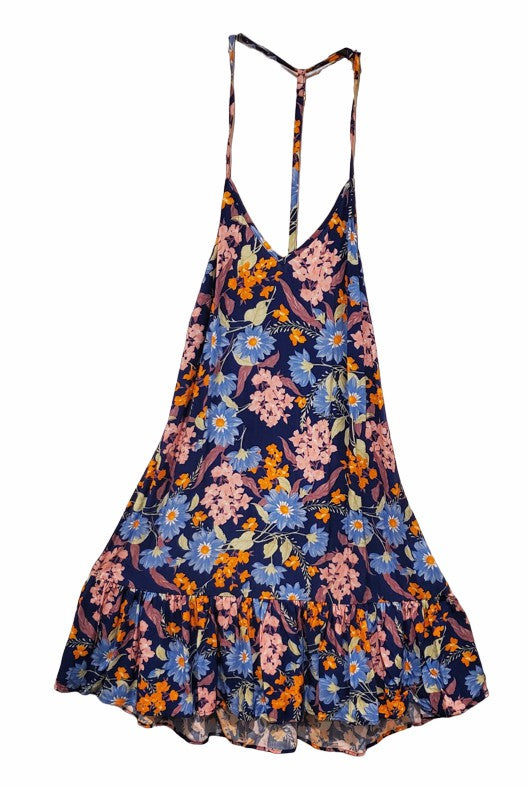 Jessica Simpson Blueberry Floral Cover-Up Dress